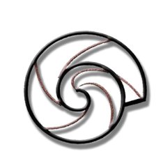 Spirale antioraria: logo registrato di Campesato Antonietta s.a.s